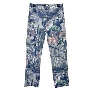 Mossy Oak Cargo Pants Boys 14/16 Camo Breakup Infinity Hunting Outdoor Straight